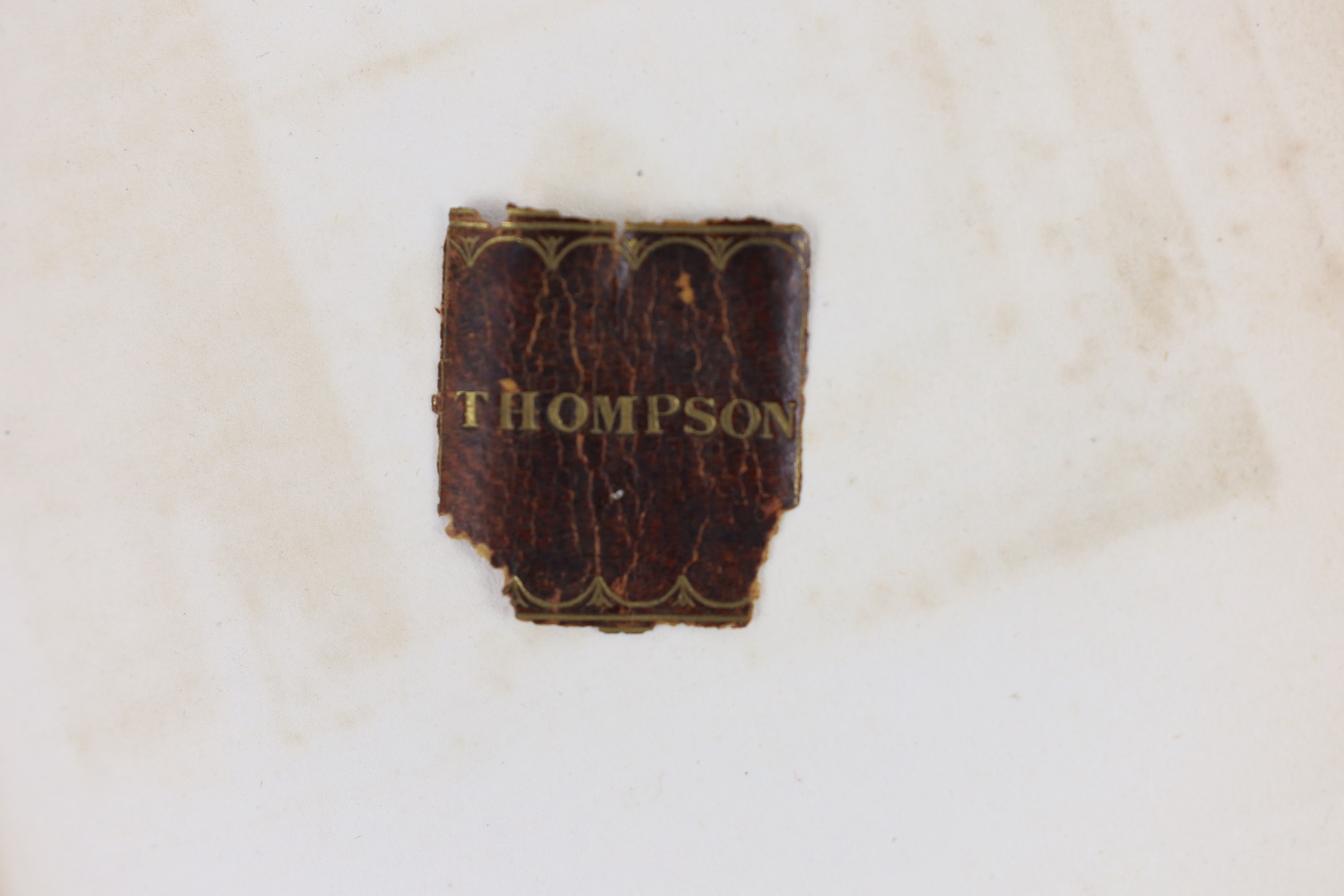LINCOLNSHIRE: Thompson, Pishey - Collections for a Topographical and Historical Account of Boston, and the Hundred of Skirbeck ...